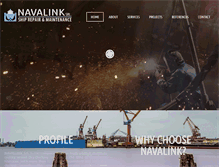 Tablet Screenshot of navalink.ro